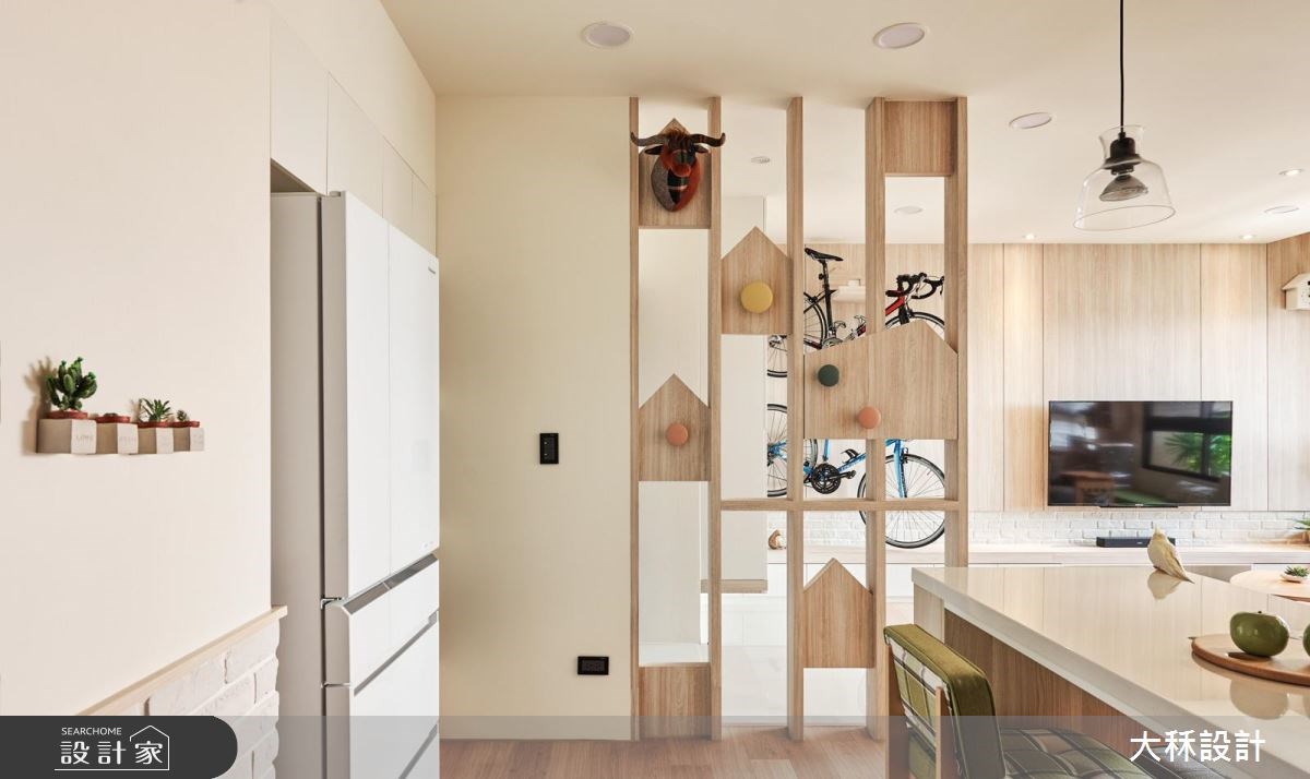 25坪新成屋(5年以下)＿北歐風玄關餐廳廚房案例圖片＿大秝空間設計/建築規劃＿大秝_25之8
