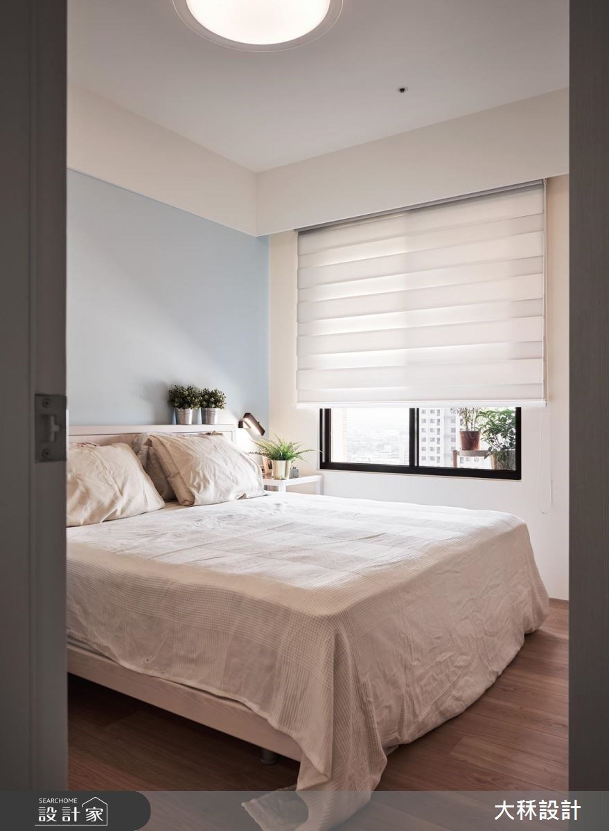 25坪新成屋(5年以下)＿北歐風臥室案例圖片＿大秝空間設計/建築規劃＿大秝_25之11