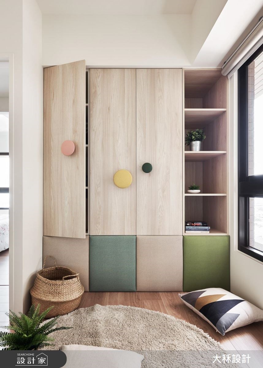 25坪新成屋(5年以下)＿北歐風臥室案例圖片＿大秝空間設計/建築規劃＿大秝_25之12