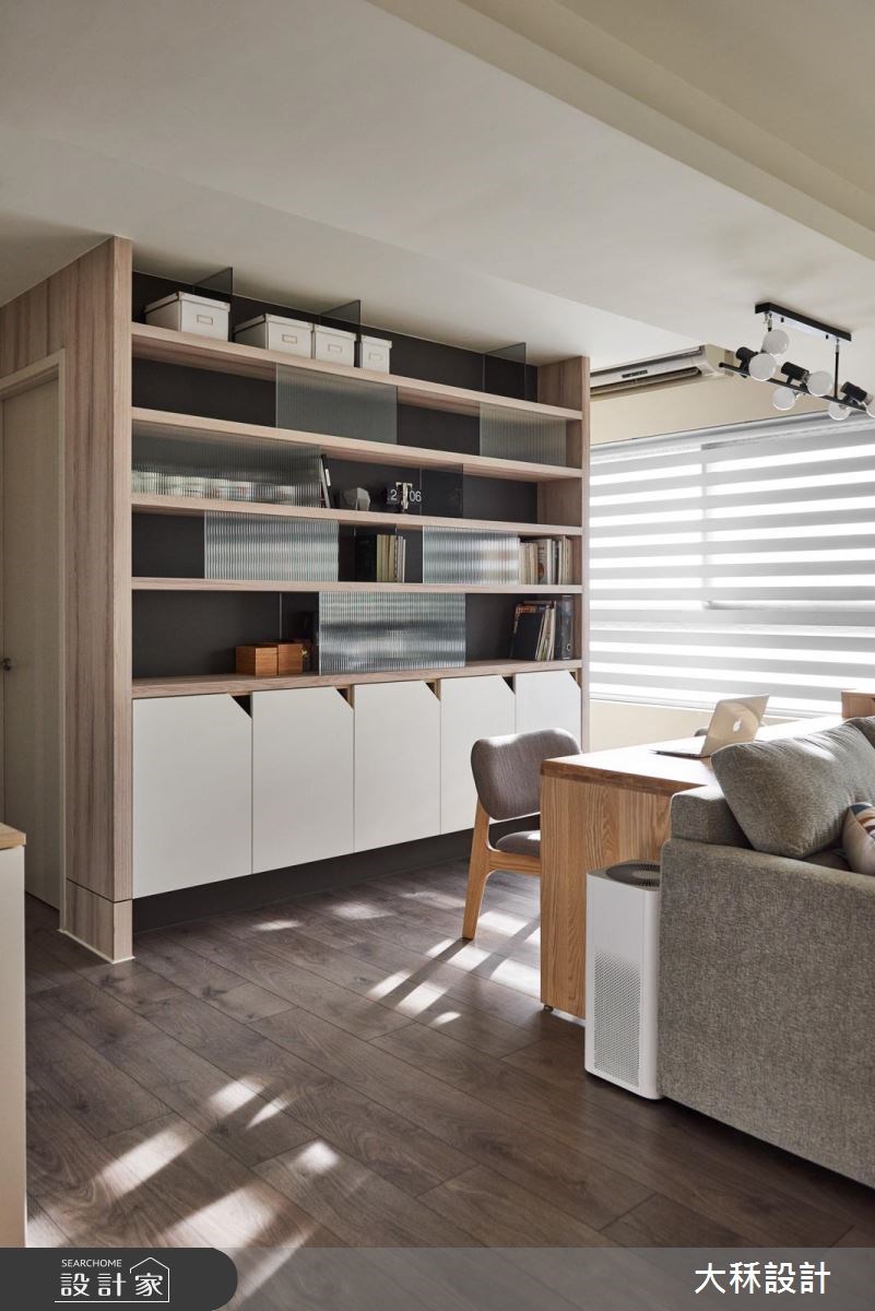 20坪新成屋(5年以下)＿休閒風客廳書房案例圖片＿大秝空間設計/建築規劃＿大秝_27之7