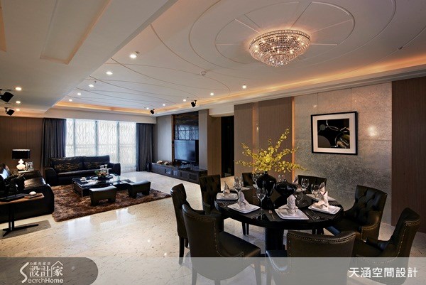 130坪＿奢華風案例圖片＿天涵空間設計有限公司＿天涵_10之3