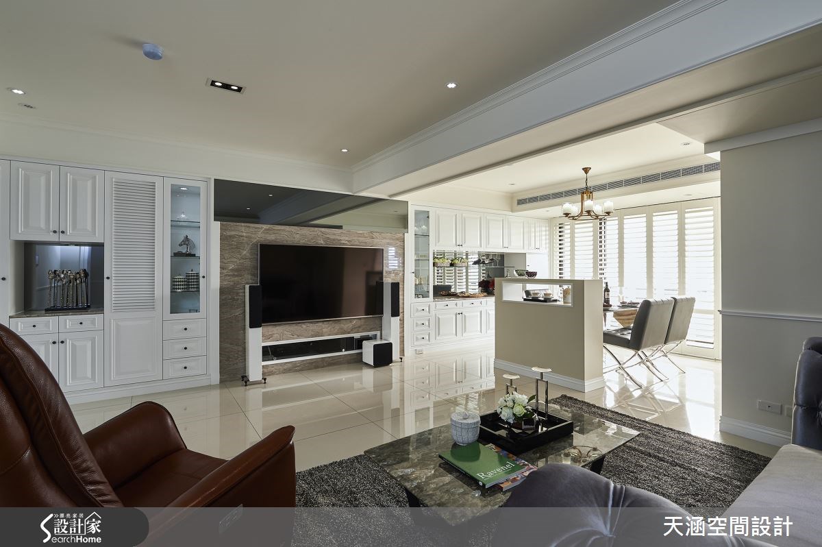 40坪新成屋(5年以下)＿美式風案例圖片＿天涵空間設計有限公司＿天涵_15之1