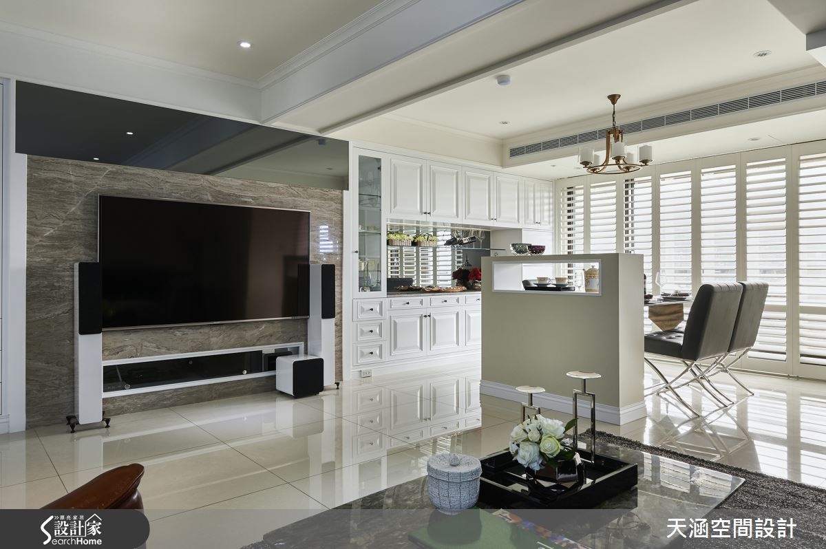 40坪新成屋(5年以下)＿美式風案例圖片＿天涵空間設計有限公司＿天涵_15之2