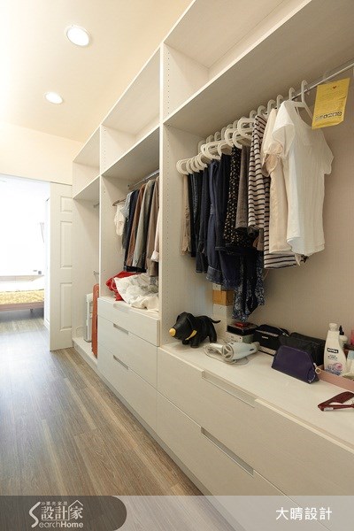 18坪老屋(16~30年)＿簡約風更衣間案例圖片＿大晴設計有限公司＿大晴_01之27