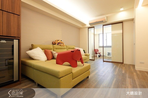 18坪老屋(16~30年)＿簡約風客廳案例圖片＿大晴設計有限公司＿大晴_01之10