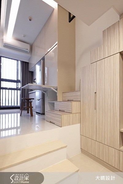 7坪新成屋(5年以下)＿現代風玄關案例圖片＿大晴設計有限公司＿大晴_02之5