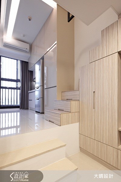 7坪新成屋(5年以下)＿現代風玄關案例圖片＿大晴設計有限公司＿大晴_02之4