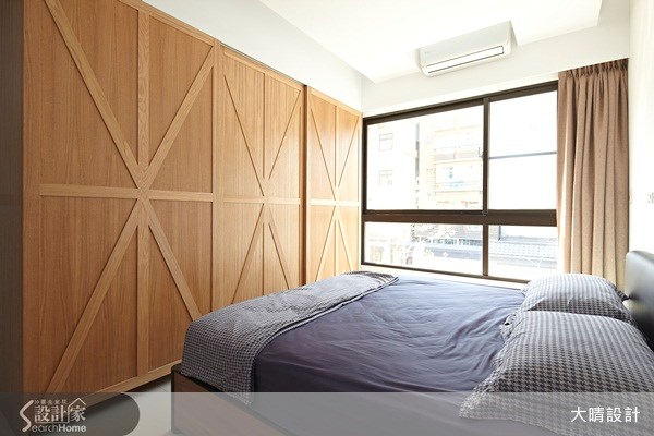 25坪新成屋(5年以下)＿混搭風臥室案例圖片＿大晴設計有限公司＿大晴_11之18