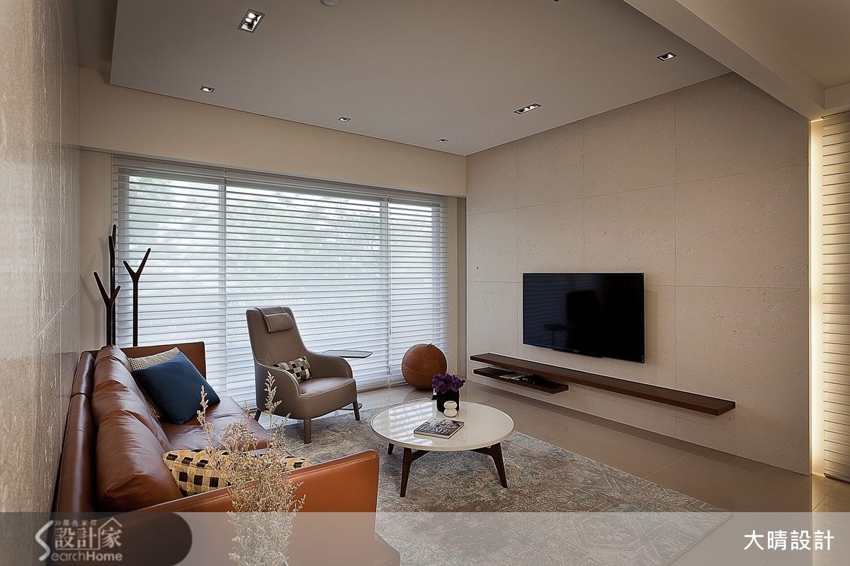 31坪新成屋(5年以下)＿簡約風客廳案例圖片＿大晴設計有限公司＿大晴_14之6