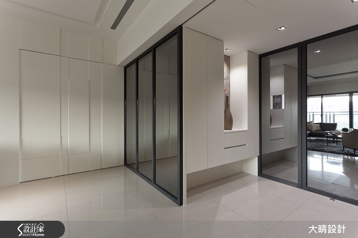 40坪新成屋(5年以下)＿混搭風玄關案例圖片＿大晴設計有限公司＿大晴_16之7