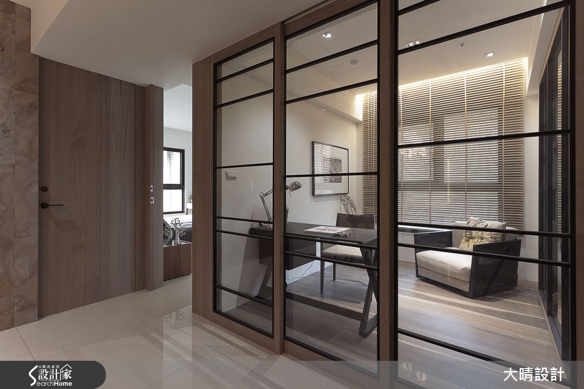 40坪新成屋(5年以下)＿混搭風書房案例圖片＿大晴設計有限公司＿大晴_16之18