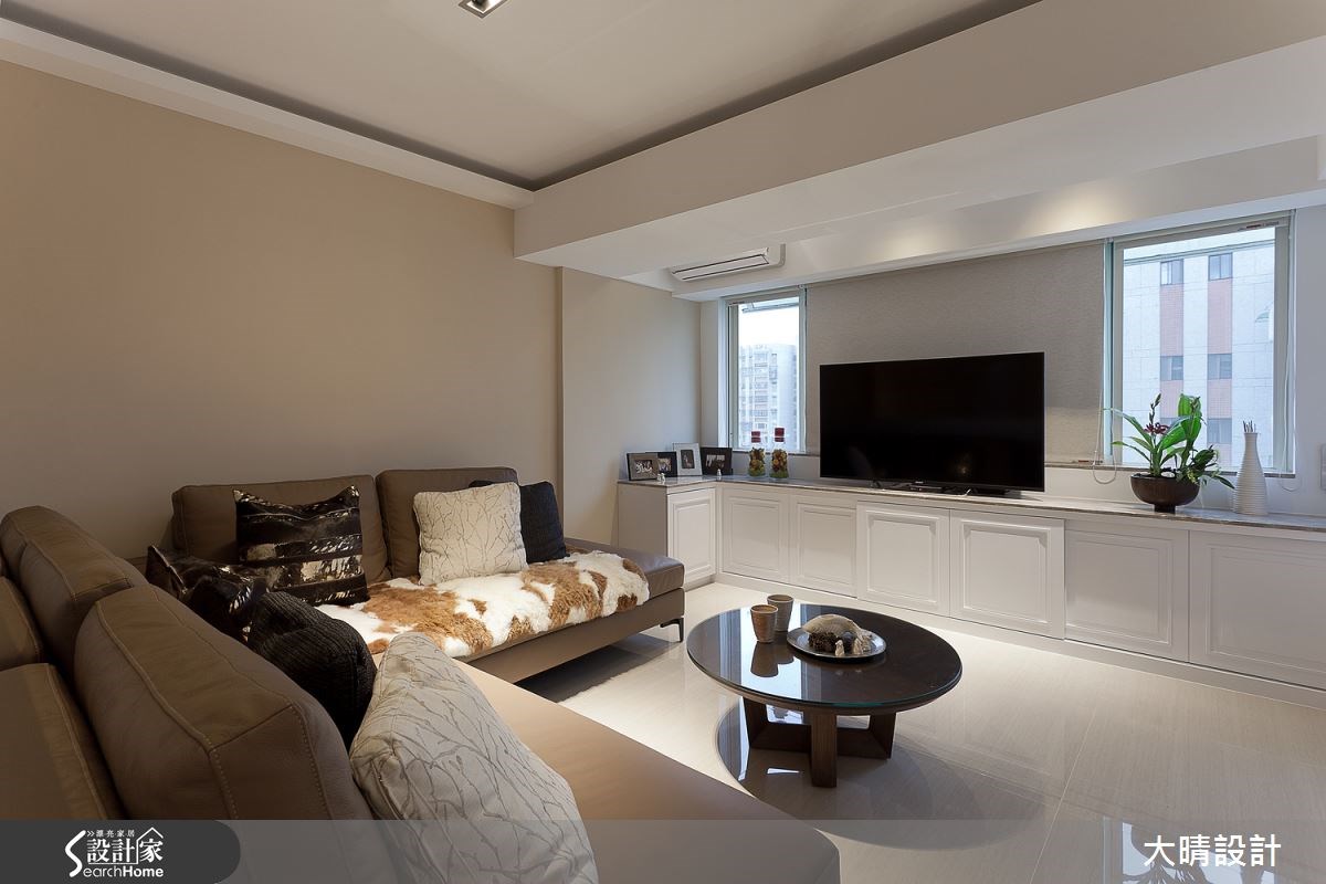 32坪老屋(16~30年)＿新古典客廳案例圖片＿大晴設計有限公司＿大晴_18之4