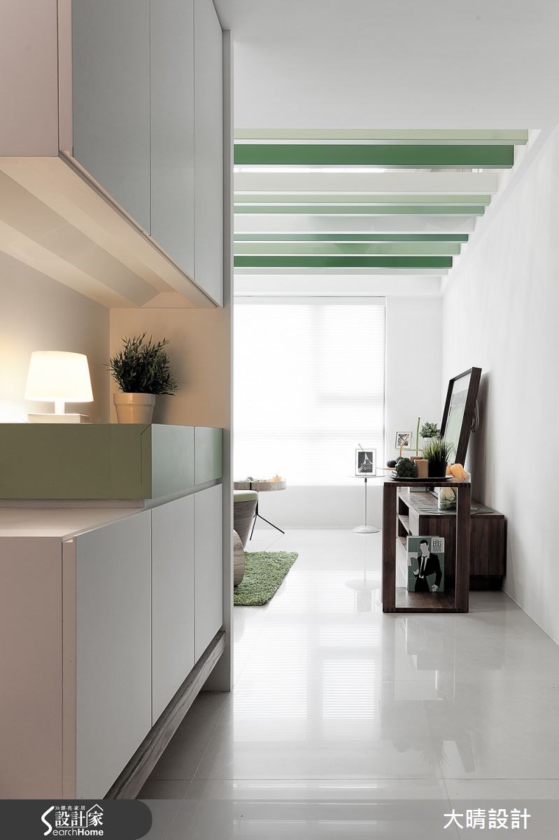 18坪中古屋(5~15年)＿療癒風玄關案例圖片＿大晴設計有限公司＿大晴_19之2