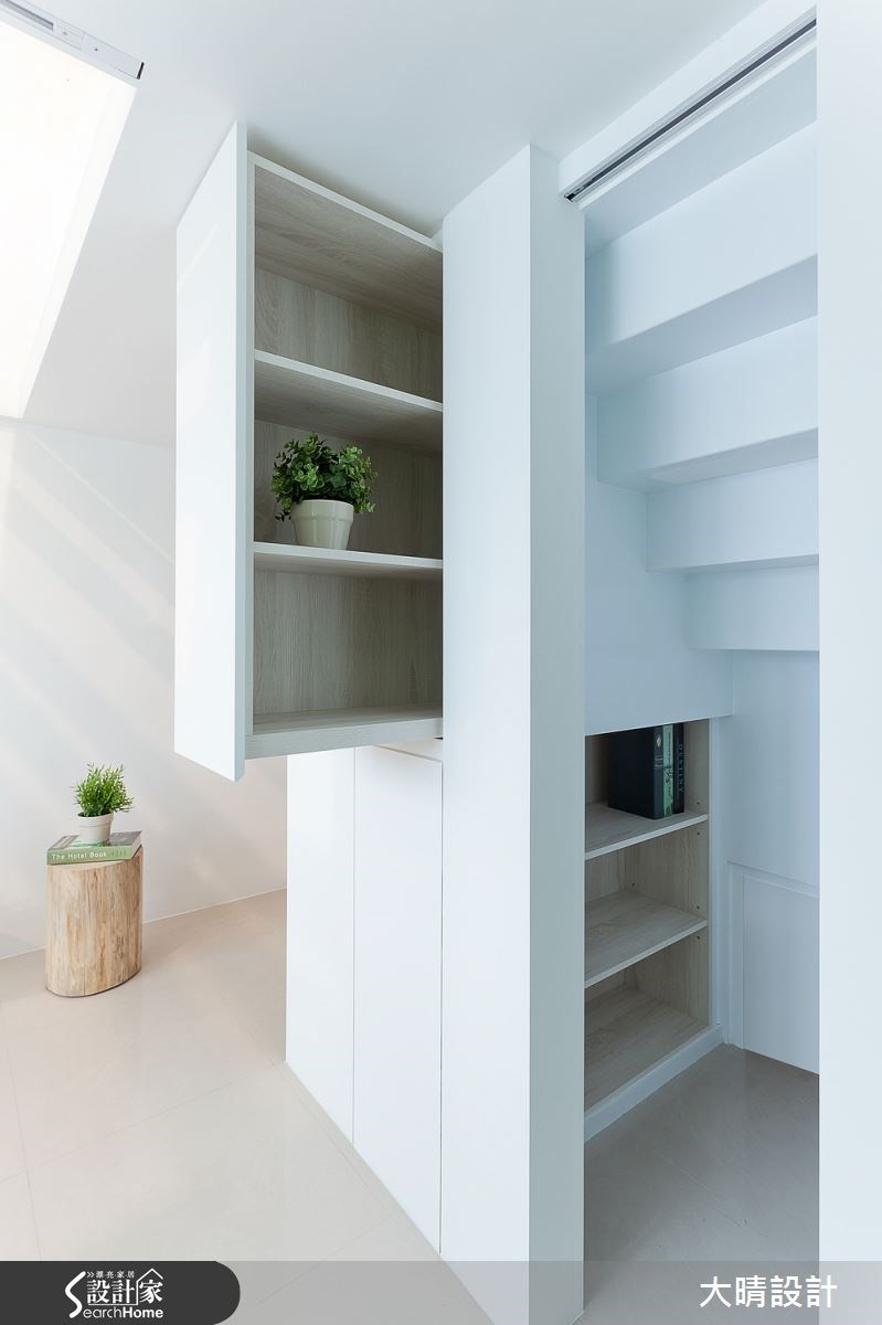 18坪中古屋(5~15年)＿療癒風玄關案例圖片＿大晴設計有限公司＿大晴_19之11