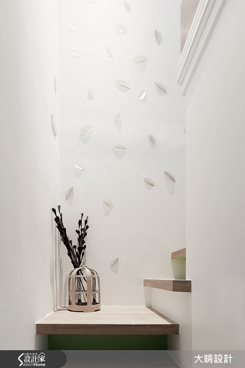 18坪中古屋(5~15年)＿療癒風樓梯案例圖片＿大晴設計有限公司＿大晴_19之12