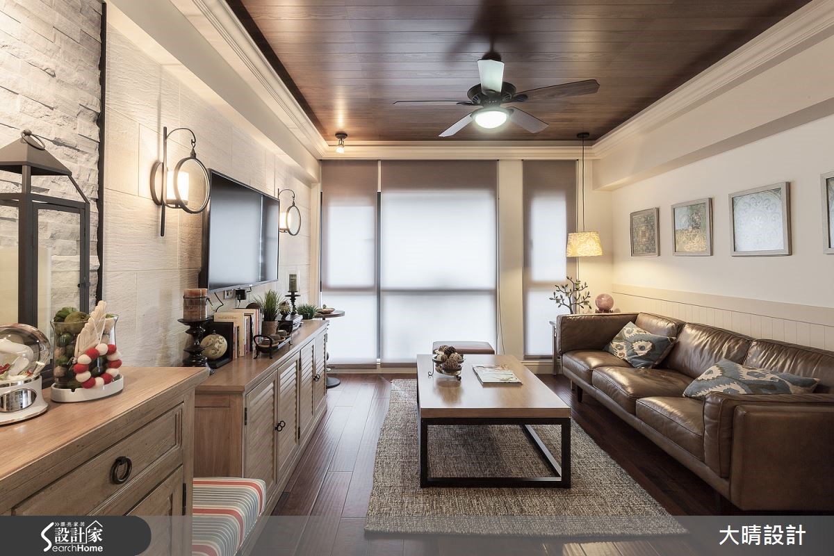 27坪新成屋(5年以下)＿美式風客廳案例圖片＿大晴設計有限公司＿大晴_21之6