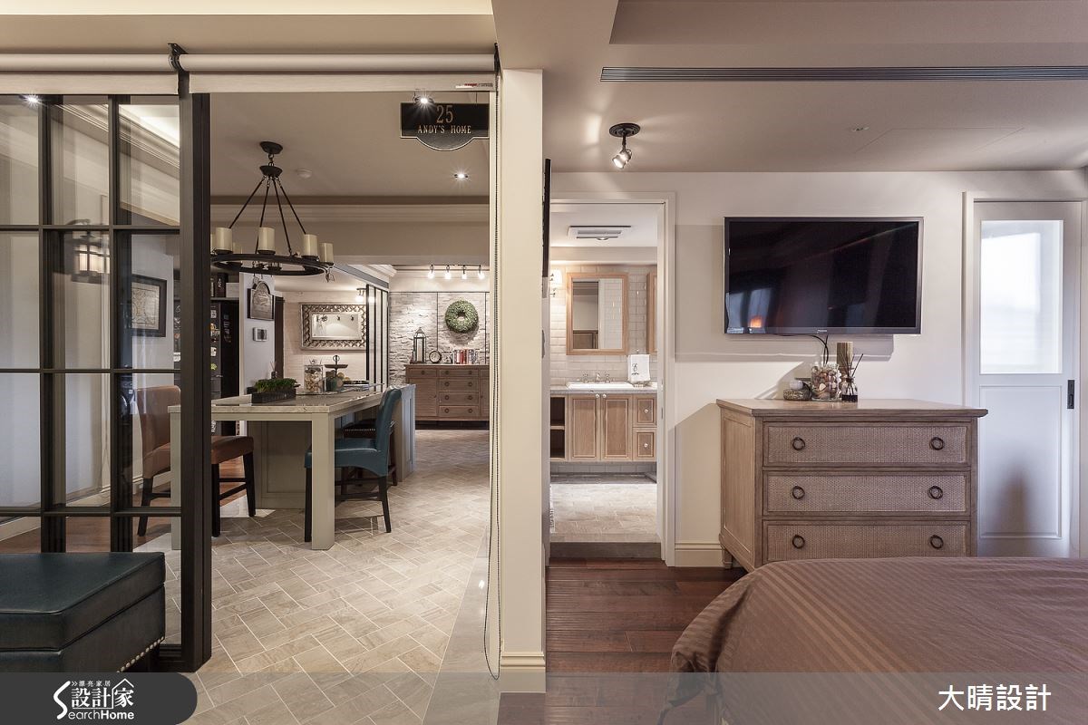 27坪新成屋(5年以下)＿美式風臥室案例圖片＿大晴設計有限公司＿大晴_21之19