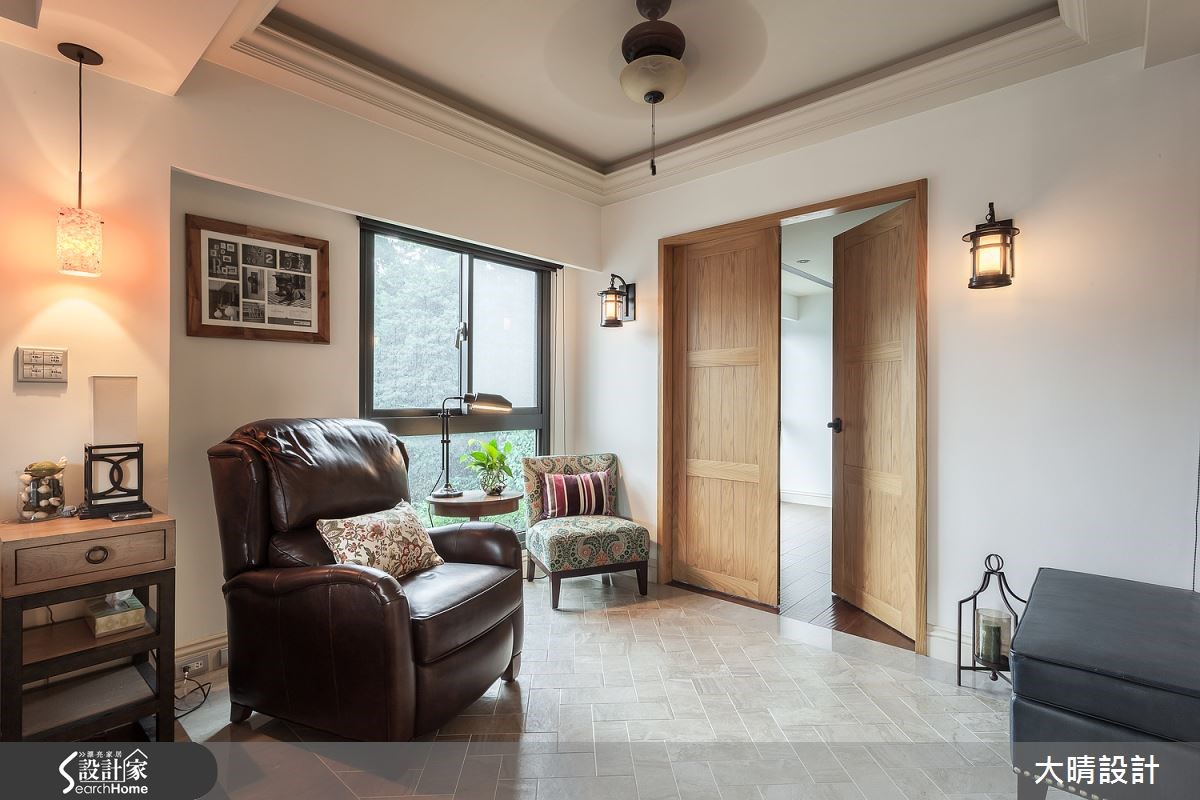 27坪新成屋(5年以下)＿美式風臥室案例圖片＿大晴設計有限公司＿大晴_21之25
