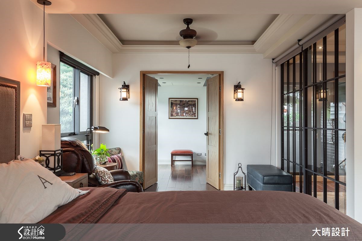 27坪新成屋(5年以下)＿美式風臥室案例圖片＿大晴設計有限公司＿大晴_21之26
