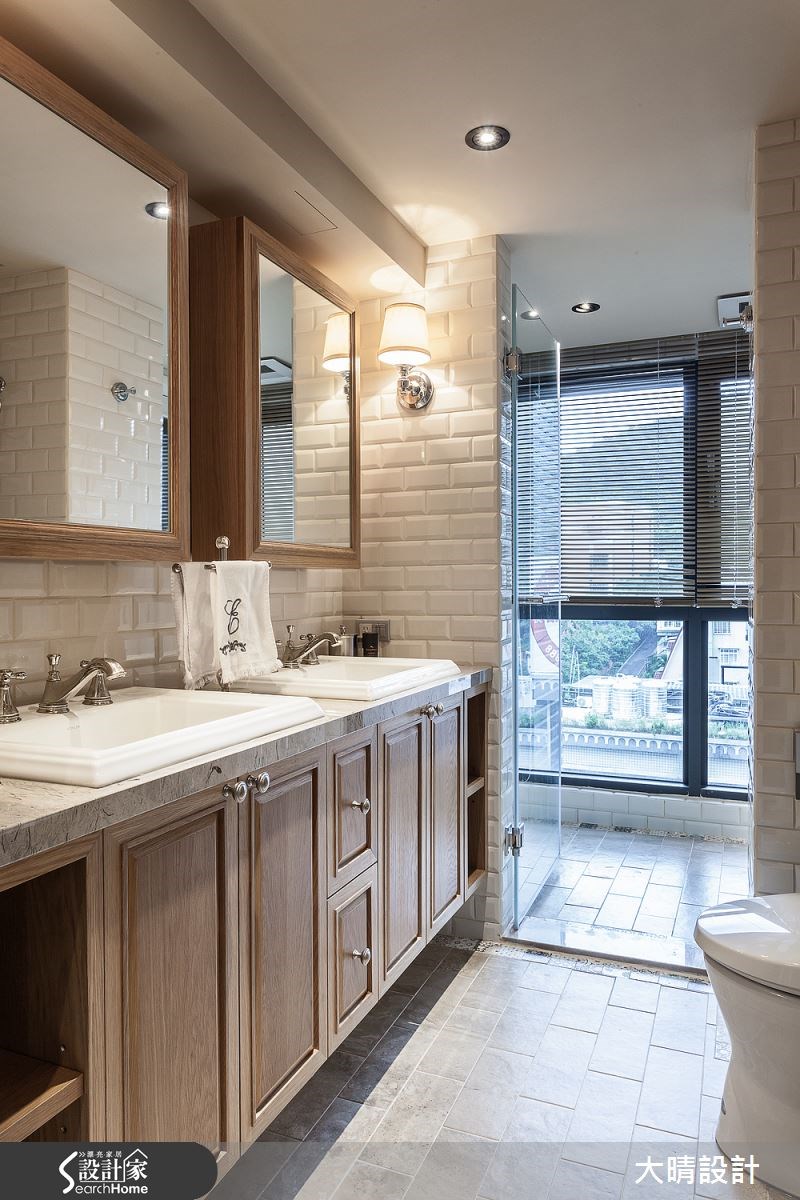 27坪新成屋(5年以下)＿美式風浴室案例圖片＿大晴設計有限公司＿大晴_21之30