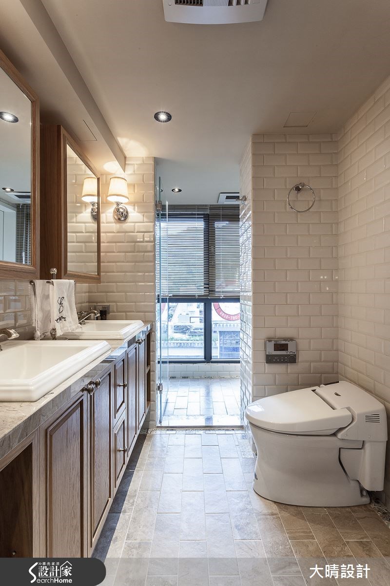 27坪新成屋(5年以下)＿美式風浴室案例圖片＿大晴設計有限公司＿大晴_21之31