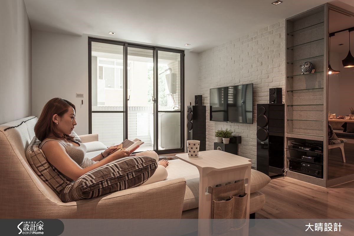 19坪中古屋(5~15年)＿簡約風客廳案例圖片＿大晴設計有限公司＿大晴_22之8