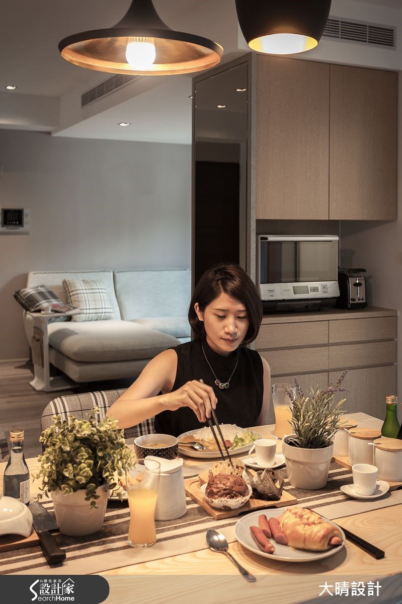 19坪中古屋(5~15年)＿簡約風餐廳案例圖片＿大晴設計有限公司＿大晴_22之13