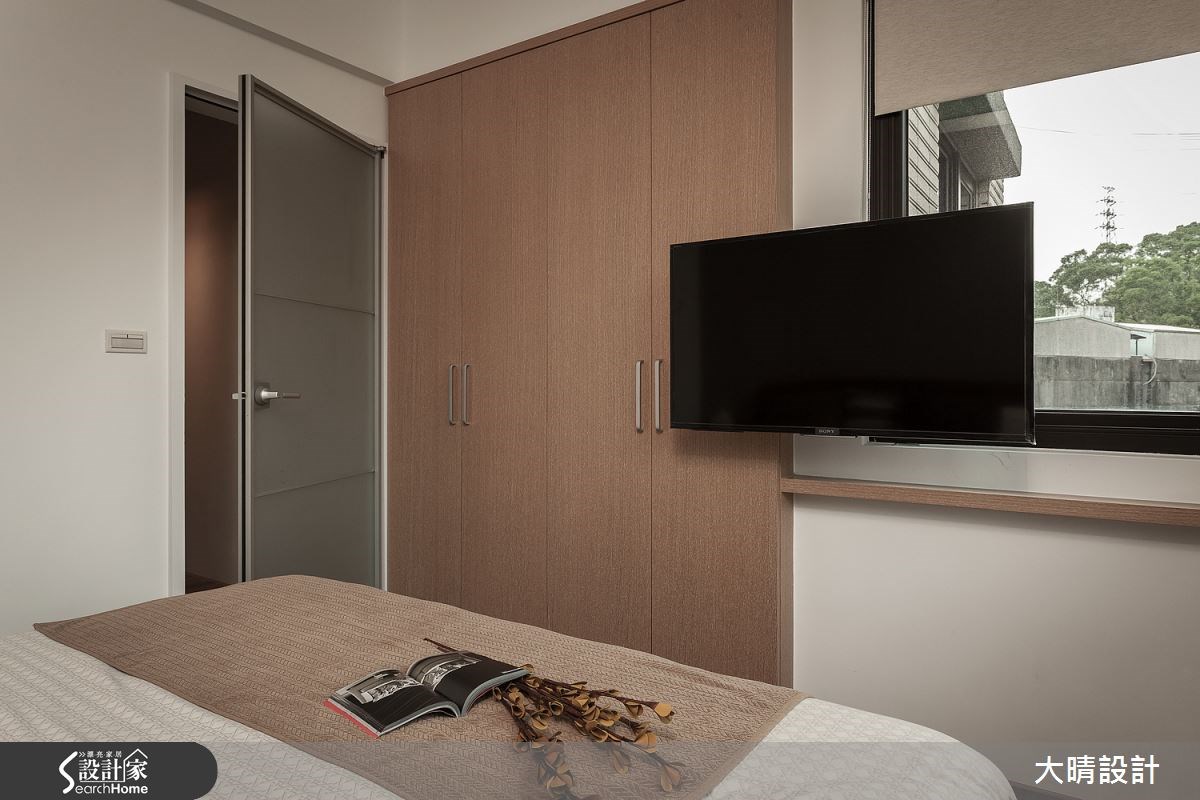 19坪中古屋(5~15年)＿簡約風臥室案例圖片＿大晴設計有限公司＿大晴_22之18