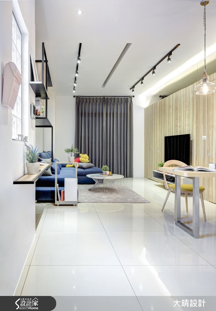 25坪新成屋(5年以下)＿現代風客廳案例圖片＿大晴設計有限公司＿大晴_24之2