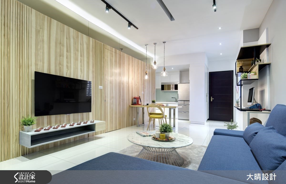 25坪新成屋(5年以下)＿現代風客廳案例圖片＿大晴設計有限公司＿大晴_24之11