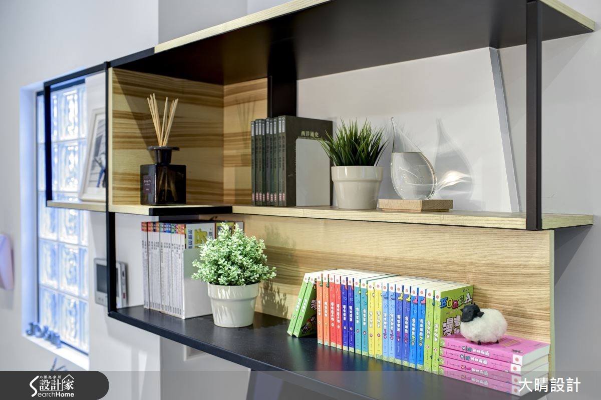 25坪新成屋(5年以下)＿現代風書房案例圖片＿大晴設計有限公司＿大晴_24之22