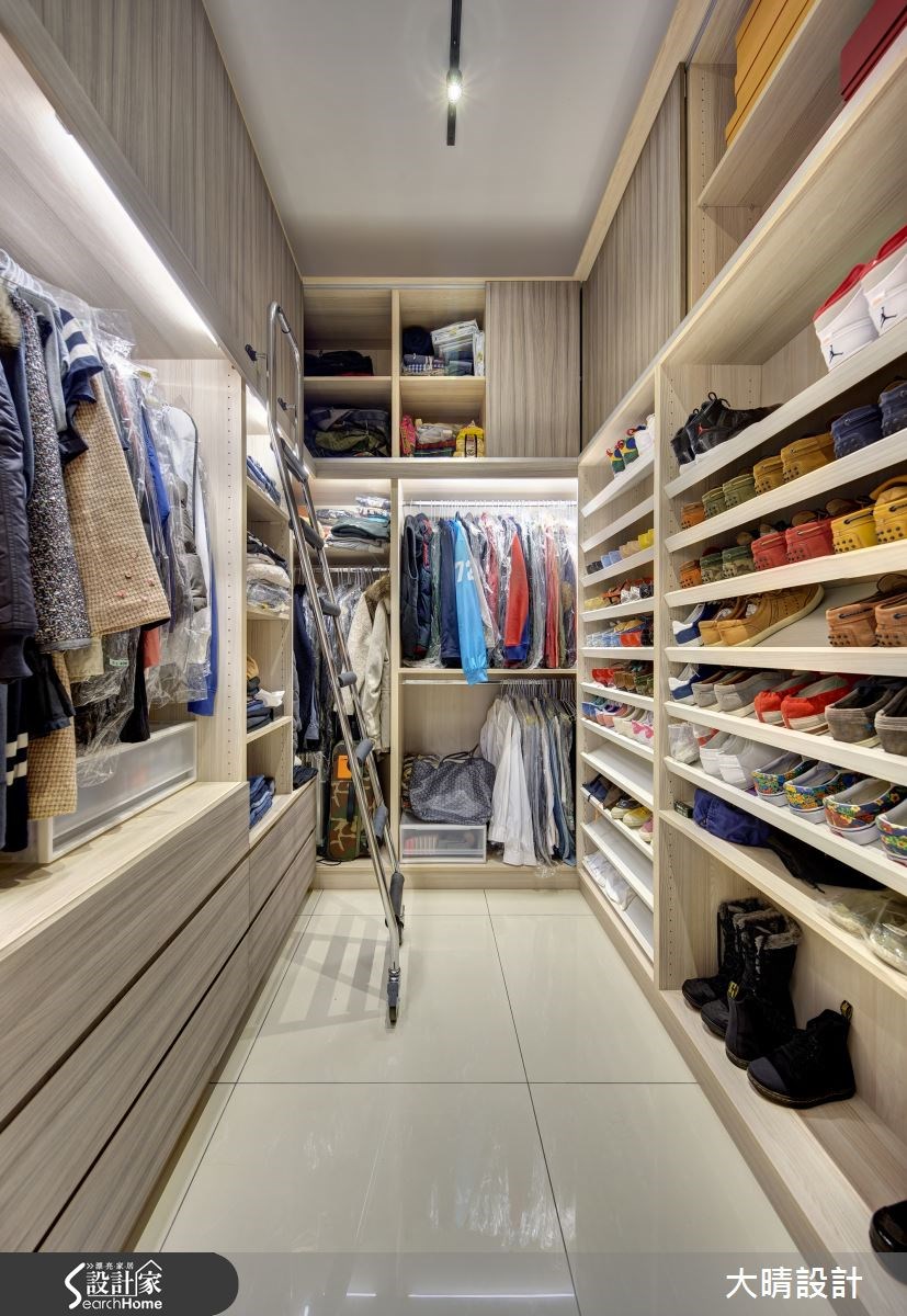 25坪新成屋(5年以下)＿現代風更衣間案例圖片＿大晴設計有限公司＿大晴_24之30