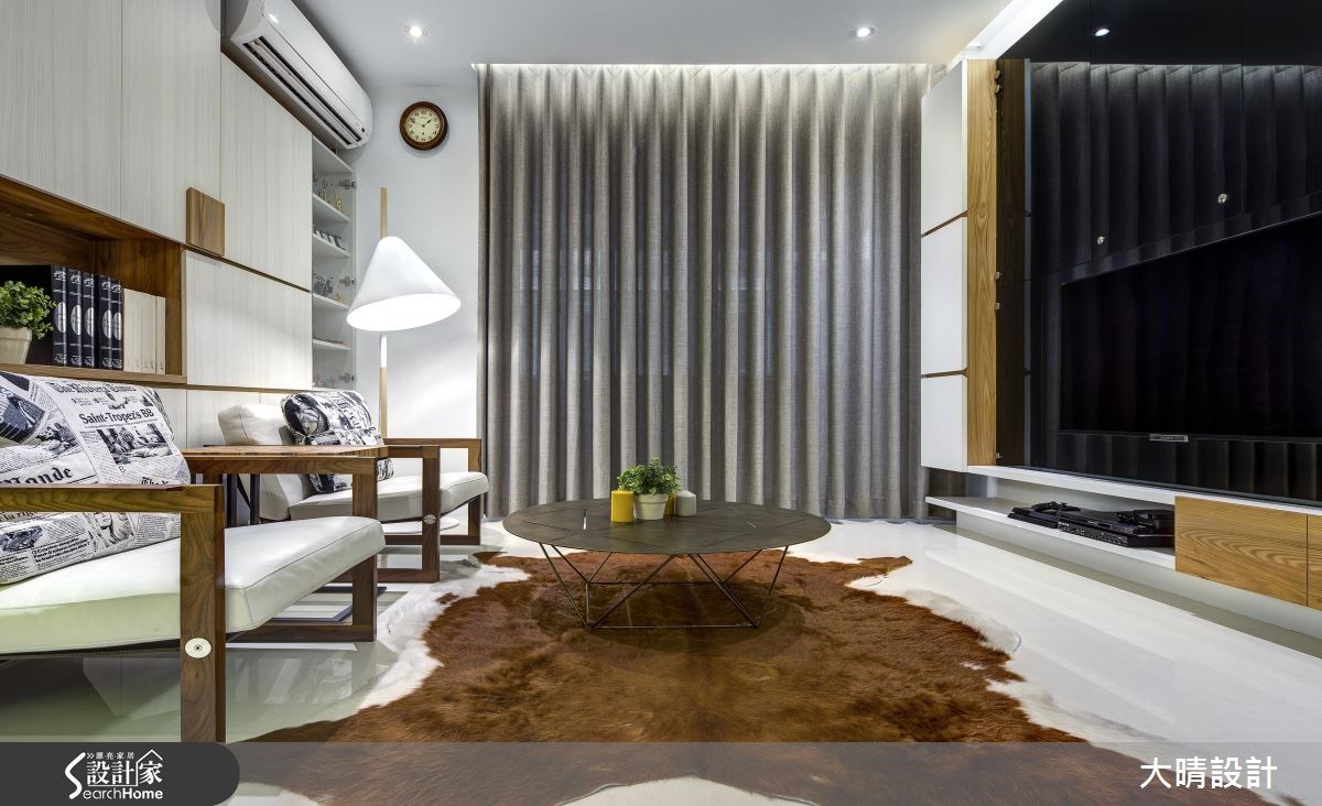 25坪中古屋(5~15年)＿現代風客廳案例圖片＿大晴設計有限公司＿大晴_25之4