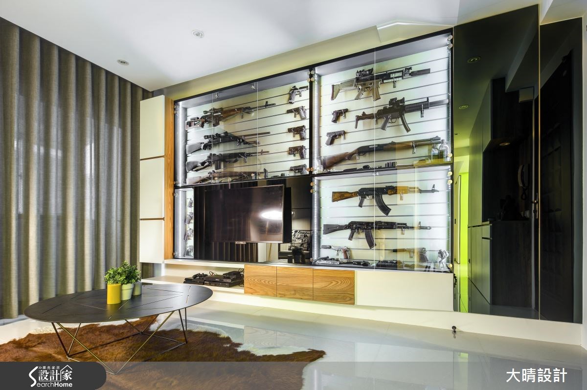 25坪中古屋(5~15年)＿現代風客廳案例圖片＿大晴設計有限公司＿大晴_25之7