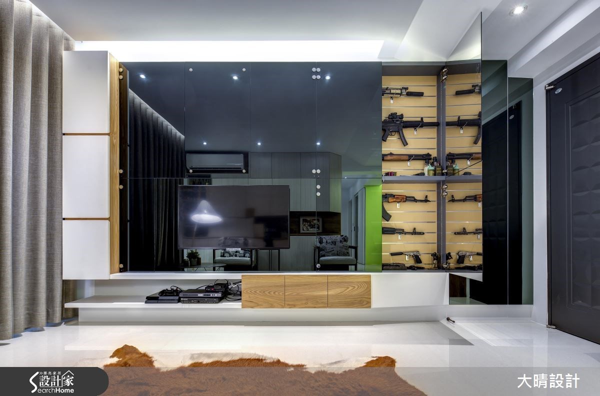 25坪中古屋(5~15年)＿現代風客廳案例圖片＿大晴設計有限公司＿大晴_25之9