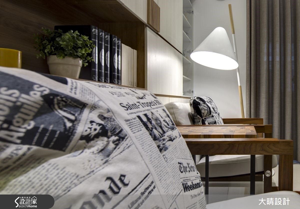 25坪中古屋(5~15年)＿現代風客廳案例圖片＿大晴設計有限公司＿大晴_25之10