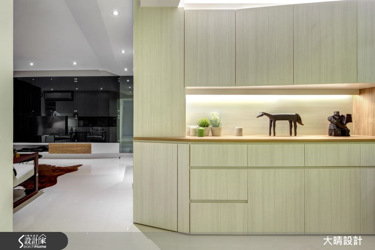 25坪中古屋(5~15年)＿現代風玄關案例圖片＿大晴設計有限公司＿大晴_25之12