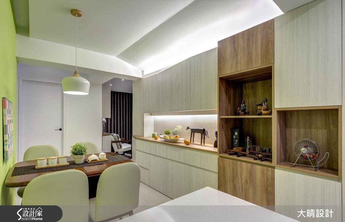 25坪中古屋(5~15年)＿現代風餐廳案例圖片＿大晴設計有限公司＿大晴_25之17