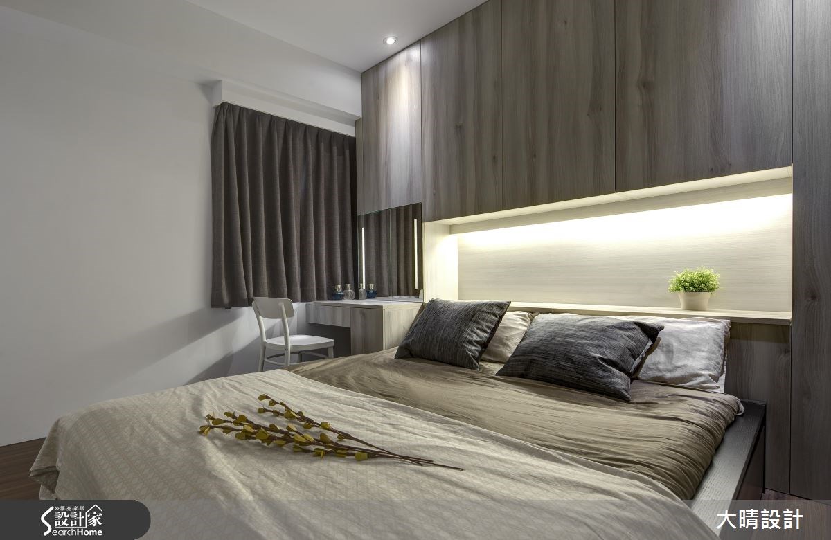 25坪中古屋(5~15年)＿現代風臥室案例圖片＿大晴設計有限公司＿大晴_25之20
