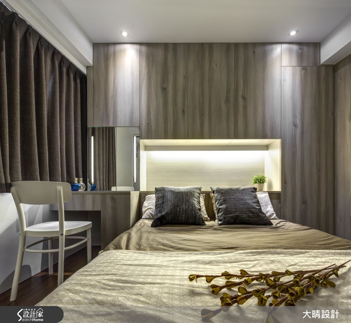 25坪中古屋(5~15年)＿現代風臥室案例圖片＿大晴設計有限公司＿大晴_25之21