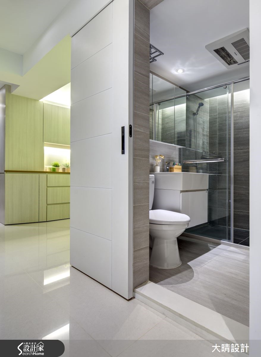 25坪中古屋(5~15年)＿現代風浴室案例圖片＿大晴設計有限公司＿大晴_25之24