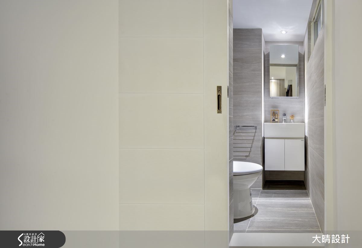 25坪中古屋(5~15年)＿現代風浴室案例圖片＿大晴設計有限公司＿大晴_25之25