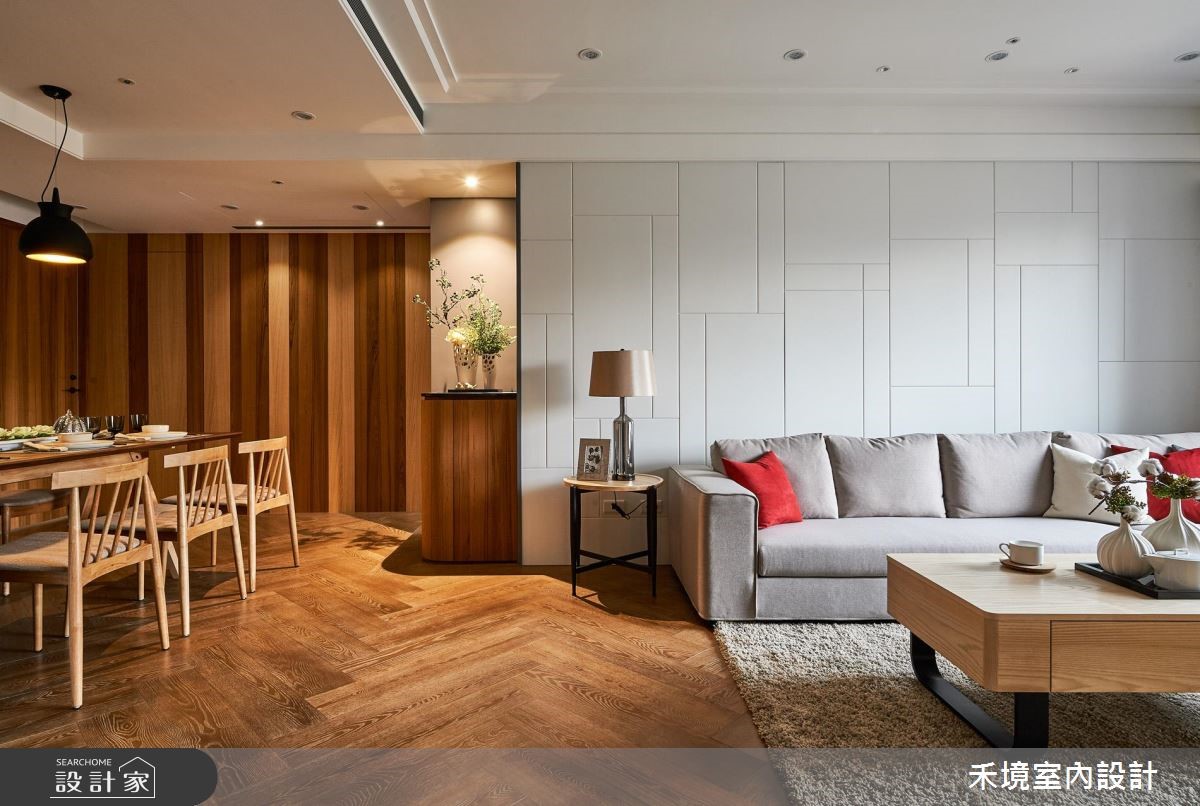 40坪新成屋(5年以下)＿人文禪風客廳餐廳案例圖片＿禾境室內設計＿禾境_11之3