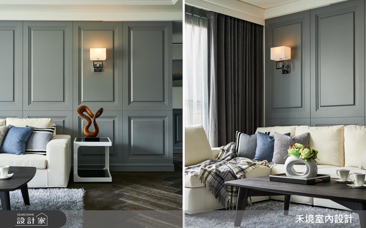 50坪新成屋(5年以下)＿新古典客廳案例圖片＿禾境室內設計＿禾境_12之8