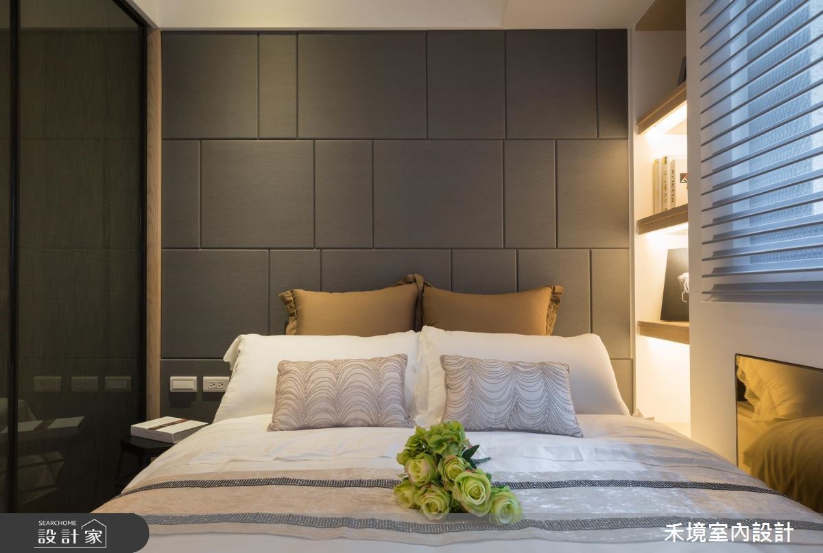 17坪新成屋(5年以下)＿現代風臥室案例圖片＿禾境室內設計＿禾境_15之7