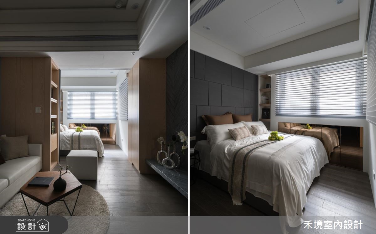 17坪新成屋(5年以下)＿現代風臥室案例圖片＿禾境室內設計＿禾境_15之9