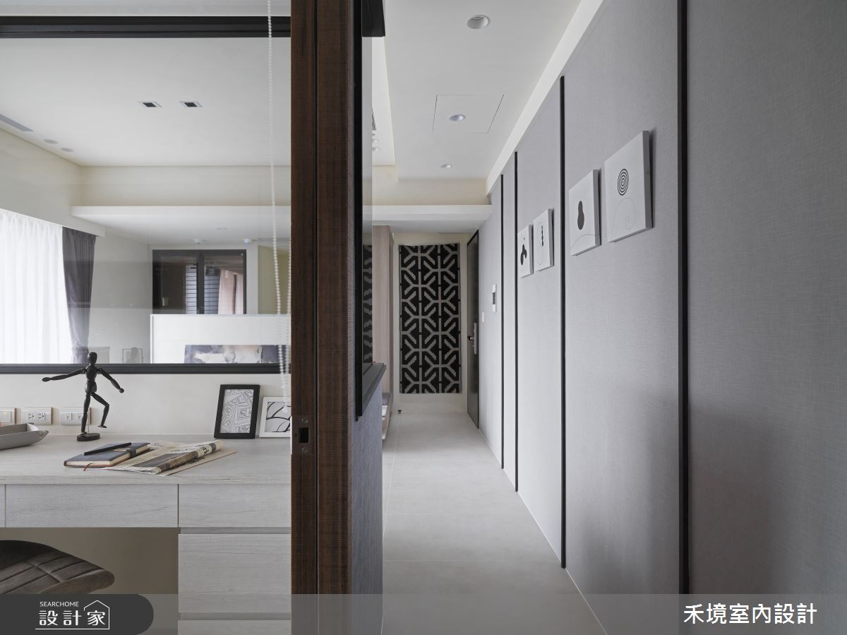 14坪新成屋(5年以下)＿混搭風臥室案例圖片＿禾境室內設計＿禾境_18之5