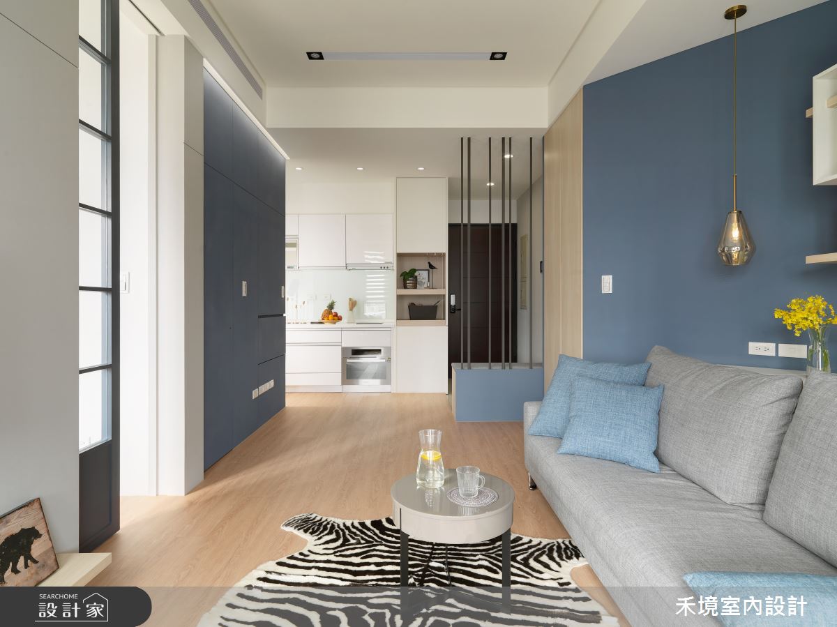 25坪預售屋＿混搭風客廳案例圖片＿禾境室內設計＿禾境_22之8