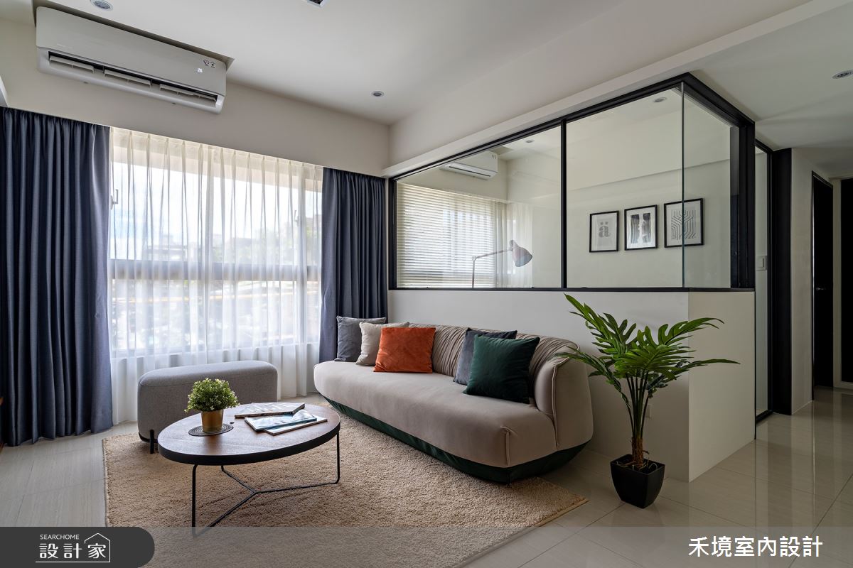 新成屋(5年以下)＿現代風客廳案例圖片＿禾境室內設計＿禾境_24之1