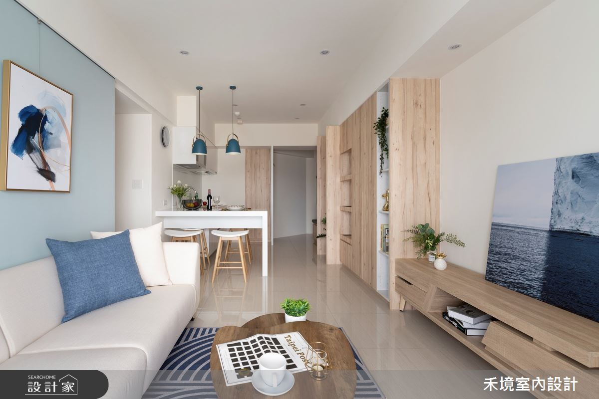 新成屋(5年以下)＿北歐風客廳案例圖片＿禾境室內設計＿禾境_25之3